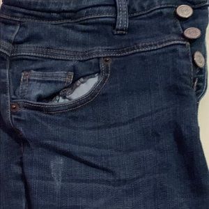 Aeropostale high rise cropped jeans